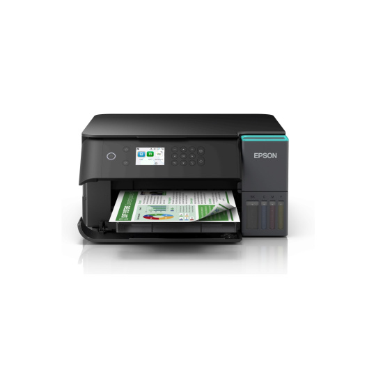 Atramentová tlačiareň EPSON EcoTank L6260, 3v1, A4, 1200x4800, 33 str./min, USB, Wi-Fi, LAN, 3 roky záruka po registrácii.