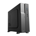 1stCOOL skříň COMPACT 1, Micro Tower, AU, USB 3.0, USB-C, CR, 1x 80mm Fan, černá