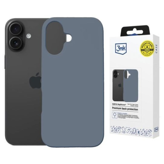3mk Hardy MagSilicone pro Apple iPhone 16 Plus Ultramarine