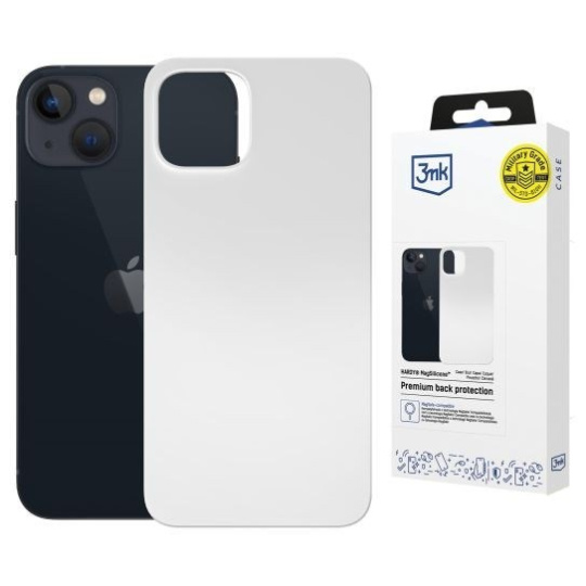 3mk Hardy MagSilicone pro Apple iPhone 15 Plus Silver-White