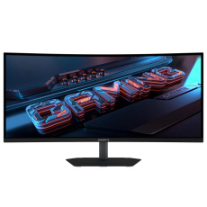 BAZAR - GIGABYTE LCD - 34" Gaming monitor G34WQCP, Prohnutý VA1500R, 3440x1440 WQHD, 180Hz, 4000:1, 350cd/m2, 1ms, 2xHDM