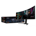 BAZAR - GIGABYTE LCD - 49" Gaming monitor AORUS CO49DQ, OLED, 5120x1440 DQHD 32:9, 144Hz, 1.5M:1, POŠKOZENÝ OBAL