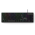 C-TECH Klávesnice Riven, Drátová USB, černá