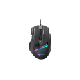 C-TECH Herní myš Zyra, USB, RGB, černá