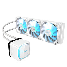 GIGABYTE Vodní chladič EAGLE ICE 360, 3x120mm, ARGB, LGA1851, AM5, bílá GIGABYTE Vodní chladič EAGLE ICE 360, 3x120mm, ARGB, LGA1851, AM5, bílá