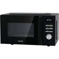 Gorenje mikrovlnná trouba, gril, 11 Přednastavených programů, černá
