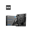 MSI MB Sc LGA1700 PRO H610M-E, Intel H610, 2xDDR5, 1xHDMI, 1xVGA, mATX