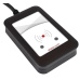 Elatec RFID čtečka black, RS232 cable 2.0m, integrated 125kHz+13.56MHz antenna