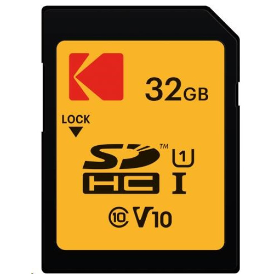 Kodak paměťová SD karta 32GB UHS-I U1 V10 Premium