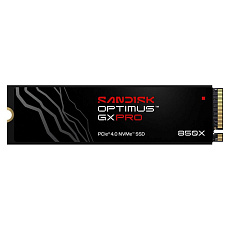 SANDISK SSD OPTIMUS GX PRO 850X NVMe 1TB PCIe, Gen4, (R:7300, W:6300MB/s) SANDISK SSD OPTIMUS GX PRO 850X NVMe 1TB PCIe, Gen4, (R:7300, W:6300MB/s)