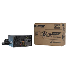 SEASONIC Zdroj CORE GC-850 ATX 3.1 850W, 120mm, 80 Plus Gold, ATX 3.1 SEASONIC Zdroj CORE GC-850 ATX 3.1 850W, 120mm, 80 Plus Gold, ATX 3.1