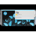 HP 738M 300-ml Yellow DesignJet Ink Cartridge