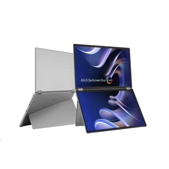 ASUS LCD 14" MQ149CD ZenScreen Duo OLED 1920x1200 DisplayHDR™ 400 True Black, Dual USB Type-C®, mini-HDMI®