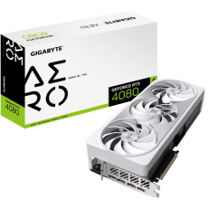 GIGABYTE VGA NVIDIA GeForce RTX 4080 16GB AERO OC, RTX 4080, 16GB GDDR6X, 3xDP, 1xHDMI