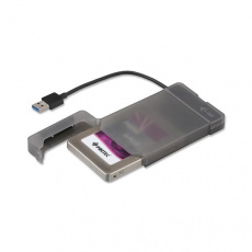 iTec USB 3.0 MySafe Easy, externý rám pevného disku 6.4 cm / 2.5" pre SATA I/II/III HDD SSD, čierny