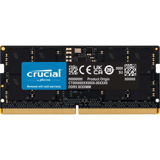 CRUCIAL SODIMM DDR5 16GB 5600MHz CL46