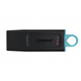 Kingston 64GB USB3.2 DataTraveler Exodia 1. generácie (čierna + teal)