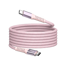 VERBATIM Kabel USB-C Sync & Charge, 60W, Magnetický, 120cm, růžová VERBATIM Kabel USB-C Sync & Charge, 60W, Magnetický, 120cm, růžová