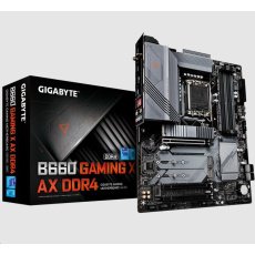 GIGABYTE MB Sc LGA1700 B660 GAMING X AX DDR4, Intel B660, 4xDDR4, 1xDP, 1xHDMI, WI-FI