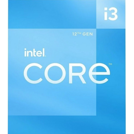 CPU INTEL Core i3-12100F, 3.30GHz, 12MB L3 LGA1700, TRAY (bez chladiča, bez VGA)