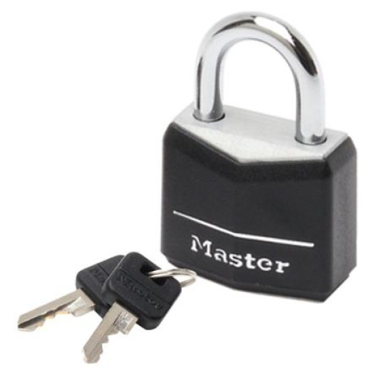 Master Lock Visací zámek  z pevného hliníku 9140EURDBLK - 40mm