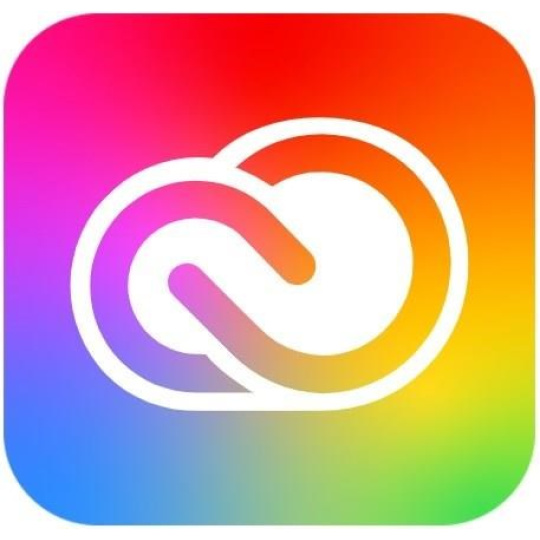 Adobe Creative Cloud pre teams Všetky aplikácie Multi Platform ML (+CZ) GOV RNW 1 používateľ, 12 mesiacov, úroveň 2, 10-49 licencií