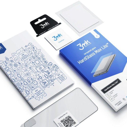 3mk tvrzené sklo HardGlass Max Lite Black pro Redmi Note 15 Pro+ 3mk tvrzené sklo HardGlass Max Lite Black pro Redmi Note 15 Pro+