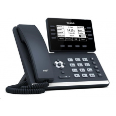 IP telefón Yealink SIP-T53W, 3,7" 360x160 LCD, 21 prog tl., 2x10/100/1000,Wi-Fi, Bluetooth,PoE,12xSIP, 2xUSB,bez adaptéra