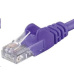 PREMIUMCORD Patch kábel UTP RJ45-RJ45 CAT5e 10m fialový