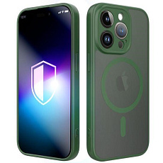 3mk ochranný kryt Misty MagCase Green pro Apple iPhone 15 Pro Max 3mk ochranný kryt Misty MagCase Green pro Apple iPhone 15 Pro Max