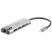 Rozbočovač D-Link DUB-M520 5 v 1 USB-C s rozhraním HDMI/Ethernet a funkciou Power Delivery