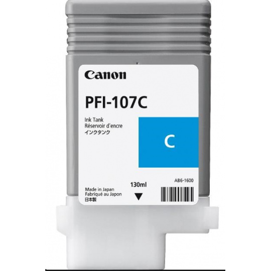 Atramentová kazeta Canon PFI-107 C