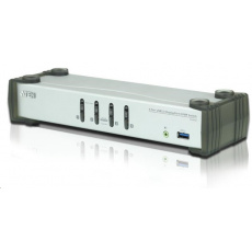 ATEN 4-portový DisplayPort KVMP USB3.0, zvuk