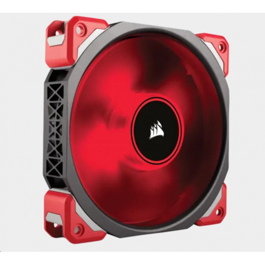 CORSAIR ventilátor Air Series ML120 PRO Magnetická levitácia, jedno balenie, 120 mm, LED červená