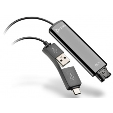 PLANTRONICS adaptér DA75, QD -> USB_A/C pro připojení náhlavní soupravy k PC PLANTRONICS adaptér DA75, QD -> USB_A/C pro připojení náhlavní soupravy k PC