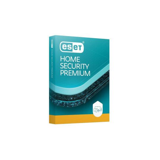 ESET HOME SECURITY Premium pre  6 zariadenia, predĺženie i nová licencia na 1 rok