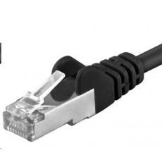 PREMIUMCORD Patch kábel CAT6a S-FTP, RJ45-RJ45, AWG 26/7 3m čierny PREMIUMCORD Patch kábel CAT6a S-FTP, RJ45-RJ45, AWG 26/7 3m čierny