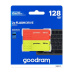 GOODRAM Flash Disk 2x128GB UME2, USB 2.0, červená, žlutá