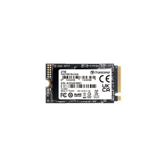 TRANSCEND SSD 512GB 410S, M.2 2242, PCIe Gen4x4, NVMe, 3D TLC, DRAM-less