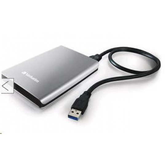 VERBATIM HDD 2.5" 1TB Store 'n' Go USB 3.0 , striebro