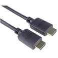 PremiumCord HDMI 2.0 Vysokorýchlostný + ethernetový kábel, pozlátené konektory, 1 m