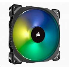 Ventilátor CORSAIR ML140 PRO RGB, 140 mm prémiový magnetický levitačný RGB LED PWM ventilátor, jedno balenie