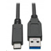 PremiumCord USB-C na USB 3.0 A (USB 3.2 generácia 2, 3A, 10Gbit/s) 3m