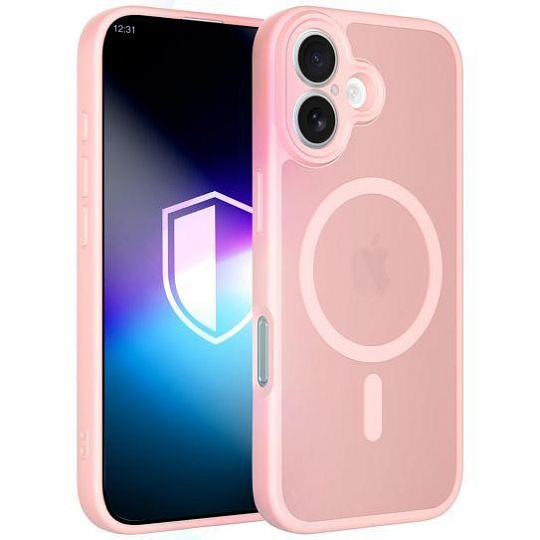 3mk ochranný kryt Misty MagCase Pink pro Apple iPhone 17