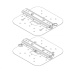 AP-MNT-MP10-E Campus AP mount bracket kit (10-pack) type E: wall-box