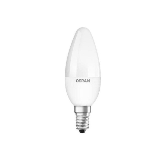 OSRAM VALUE E14 4,9W (5W, 5,5W)/840 CLB40W svíčka studená