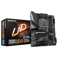 GIGABYTE MB Sc LGA1700 Z690 UD AX DDR4, Intel Z690, 4xDDR4, 1xDP, 1xHDMI, WI-FI GIGABYTE MB Sc LGA1700 Z690 UD AX DDR4, Intel Z690, 4xDDR4, 1xDP, 1xHDMI, WI-FI