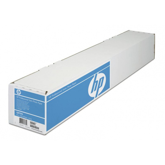 HP Professional Instant-dry Satin Photo Paper. 3-palcové jadro, 287 mikrónov (11.3 mil) - 300 g/m2 - 610 mm x 15.2 m, Q8759A