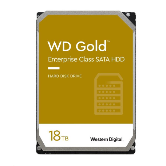 BAZAR - WD GOLD WD181KRYZ 18TB SATA/ 6Gb/s 512MB cache 7200 ot. BAZAR - WD GOLD WD181KRYZ 18TB SATA/ 6Gb/s 512MB cache 7200 ot.