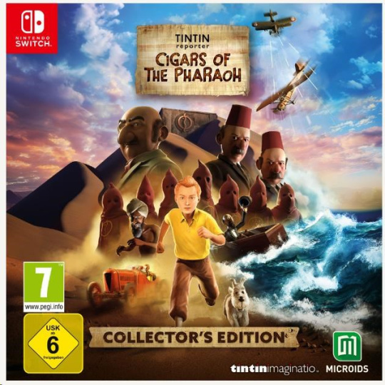 NSW hra - Tintin Reporter - Cigars of the Pharaoh Collector Edition